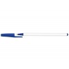 Ручка шариковая Sponsor SBP600, корпус белый, стержень синий